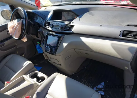 2014 Honda Odyssey Touring/Touring Elite from USA, damaged, VIN 5FNRL5H92EB085432